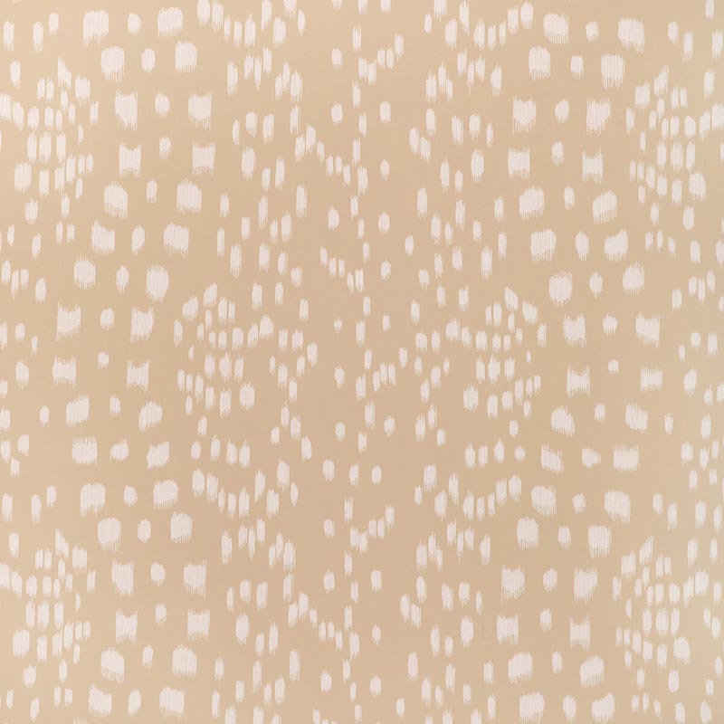 Brunschwig & Fils Les Touches Reverse Sand Wallpaper Sample P8024102.16.0