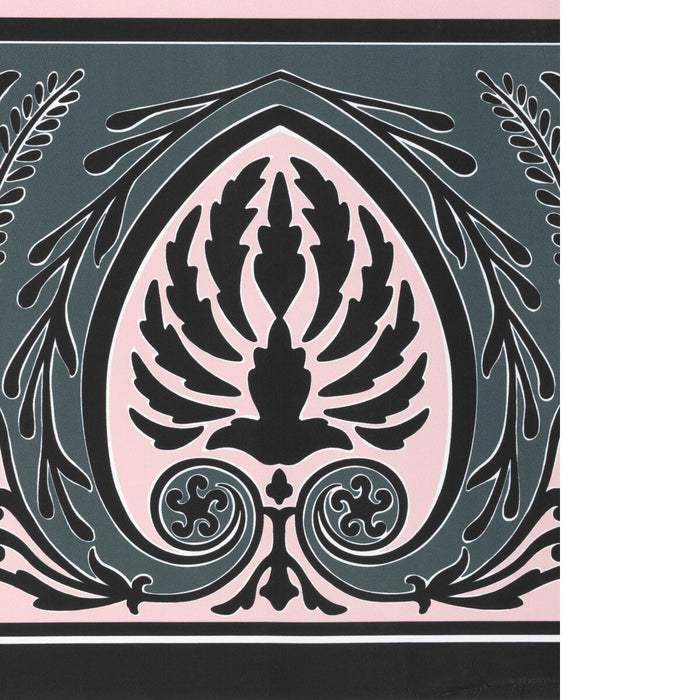 Brunschwig & Fils Frise Palmette Pink Wallpaper Sample P8025103.711.0