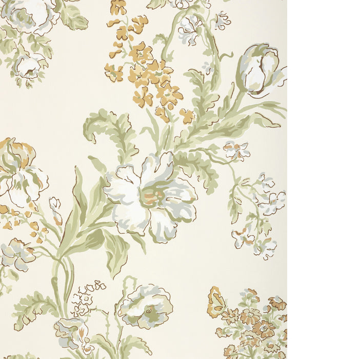 Brunschwig & Fils Maintenon Spice Wallpaper P8025106.1611.0