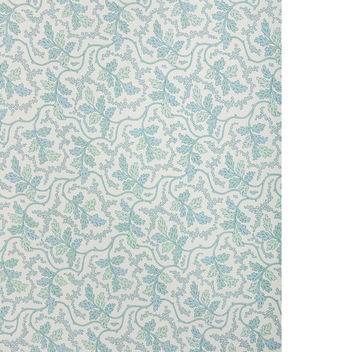 Brunschwig & Fils Aureille Aqua Wallpaper Sample P8025109.13.0
