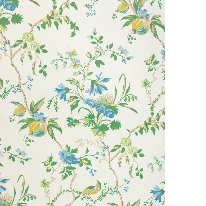 Brunschwig & Fils Locklin Lagoon Wallpaper P8025110.153.0