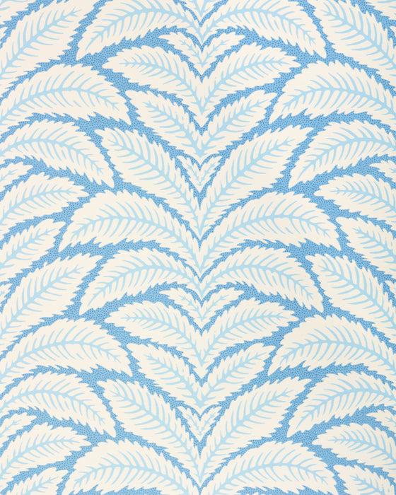 Brunschwig & Fils Talavera Sisal Blue Wallpaper P8026106.55.0