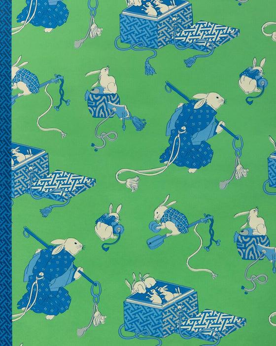 Brunschwig & Fils Shimo Green/Blue Wallpaper P8026107.315.0