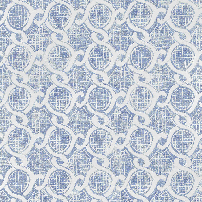 Lee Jofa Chain Wallpaper Blue Wallpaper PBFC-3533.15.0