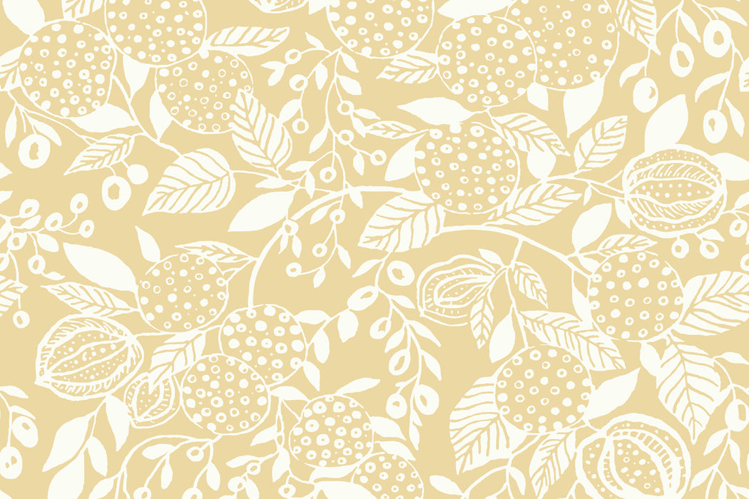 Perennials Al Fresco Limoncello Wallpaper PD108-724