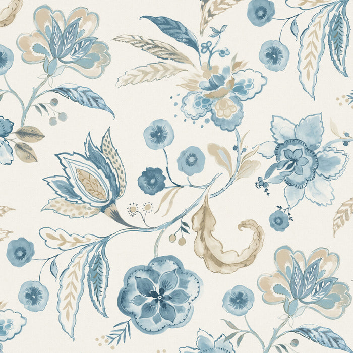 Pure Edit Anushka China Blue Fabric PEF100004.516.0