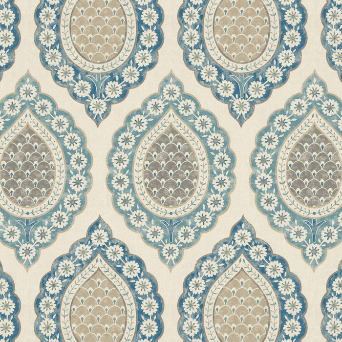 Pure Edit Indienne Lapis Fabric PEF100019.516.0