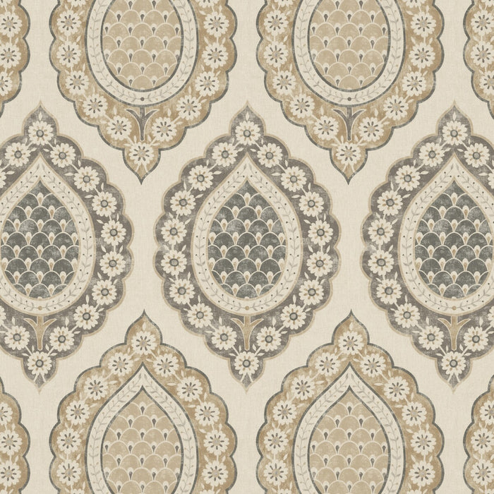 Pure Edit Indienne Espresso Fabric Sample PEF100019.816.0
