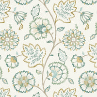 Pure Edit Kalamkari Jade Fabric PEF100024.35.0