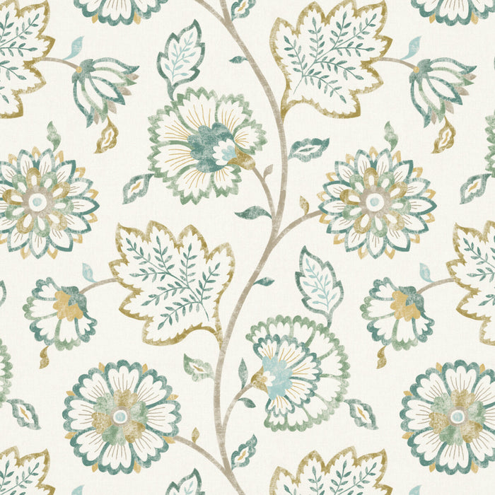 Pure Edit Kalamkari Jade Fabric Sample PEF100024.35.0