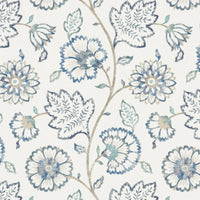 Pure Edit Kalamkari Azure Fabric PEF100024.521.0