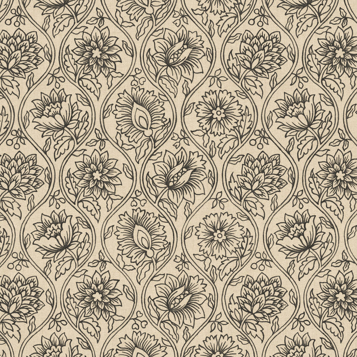 Pure Edit Lotus Charcoal Fabric PEF100030.816.0