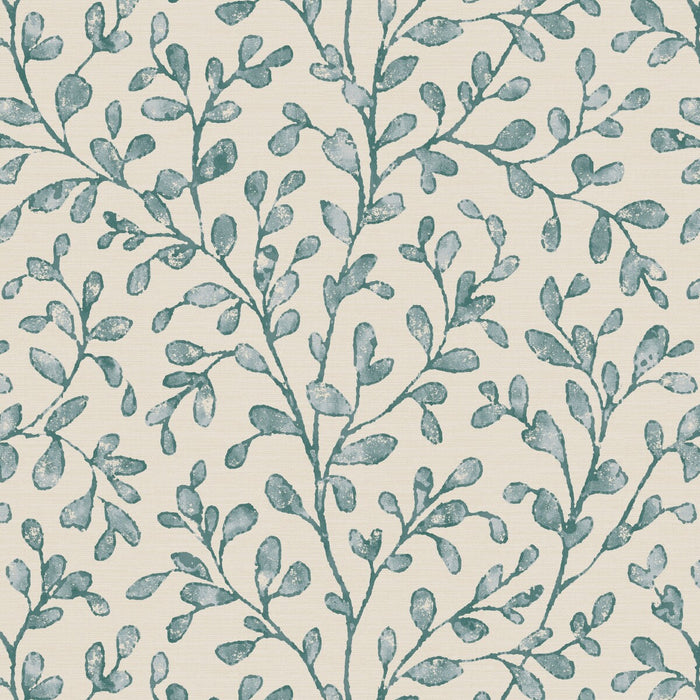 Pure Edit Taree Teal Fabric PEF100049.35.0