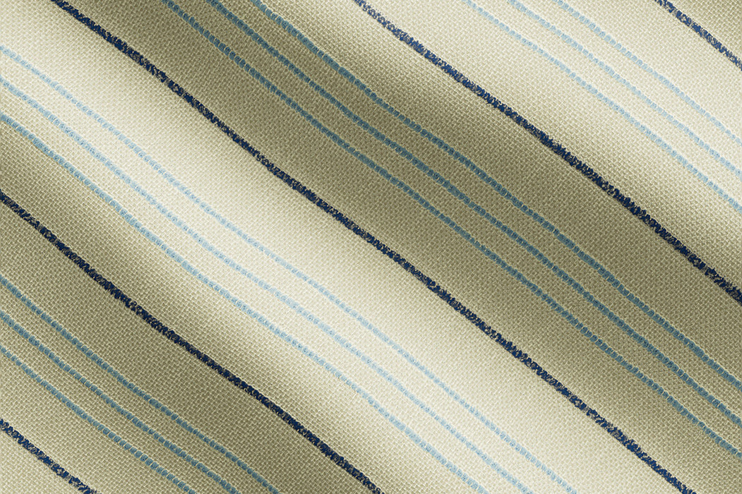 Perennials Weathered Stripe Ice Blue Fabric 876-798