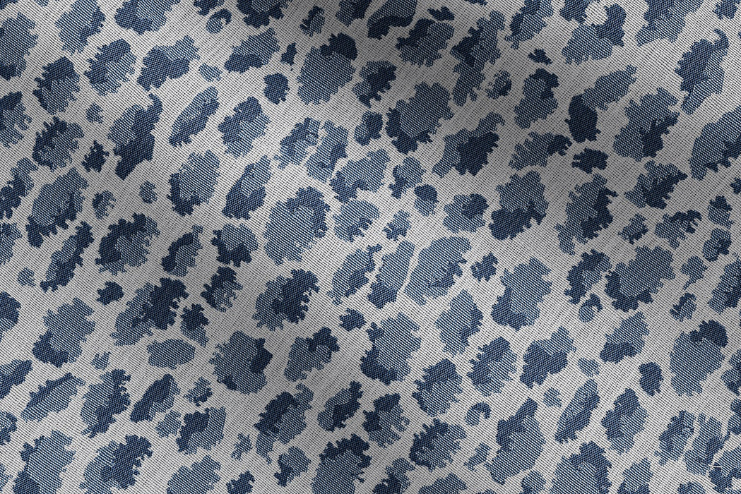 Perennials Leaping Leopards Outta The Blue Fabric Sample 892-06