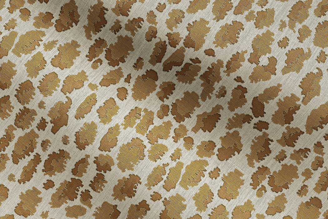 Perennials Leaping Leopards Sunshine Fabric Sample 892-130