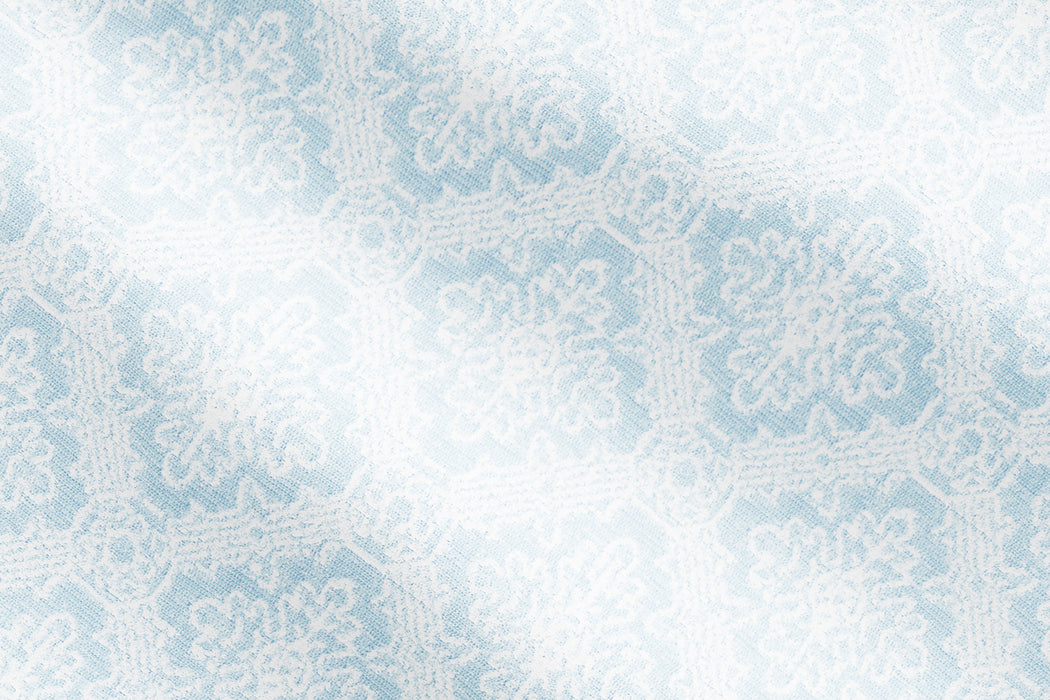 Perennials Les Fleurs Ice Blue Fabric Sample 923-798