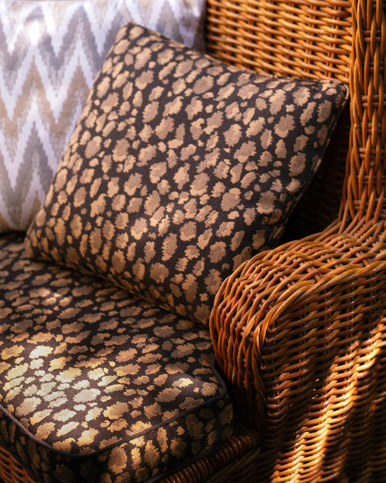 Perennials Leaping Leopards Tobacco Fabric 892-701