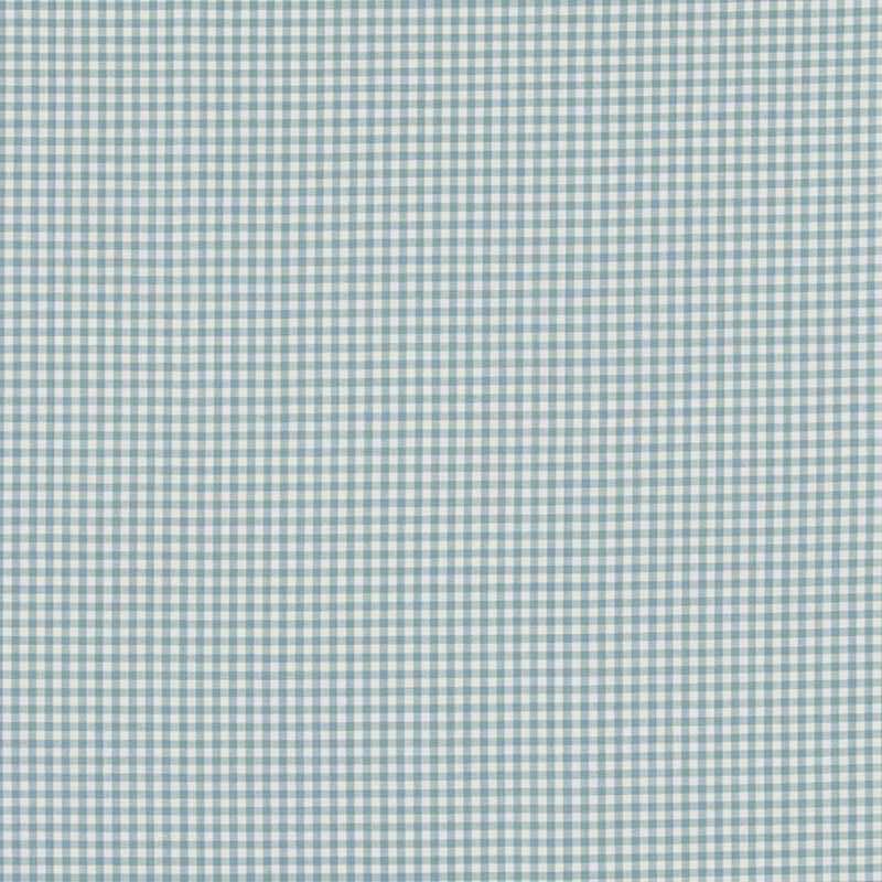 Baker Lifestyle Sherborne Gingham Aqua Fabric Sample PF50506.725.0