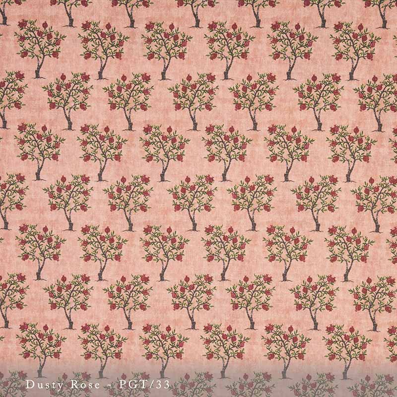 Lisa Fine Pomegranate Dusty Rose Fabric Sample PGT-33