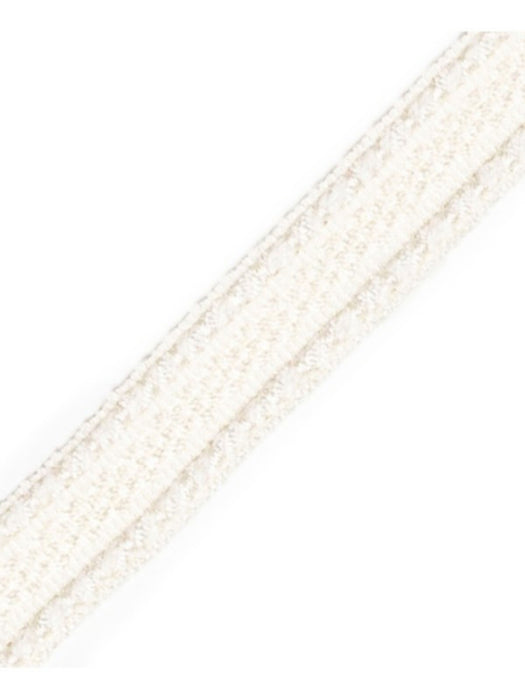 Scalamandre Galon Chainette Tape A Ecru Trim Sample PL53210001