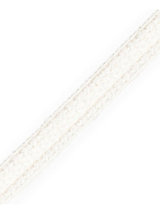 Scalamandre Galon Chainette Tape B Blanc Trim Sample PL53110002