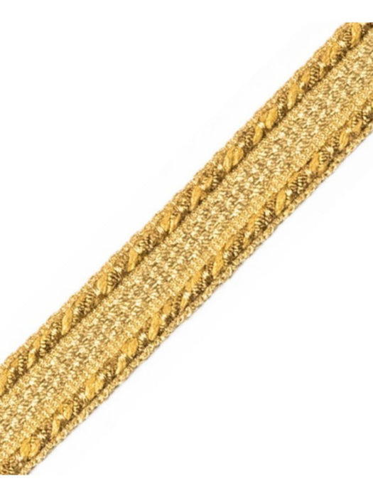 Scalamandre Galon Chainette Tape A Chamois Trim Sample PL53210019