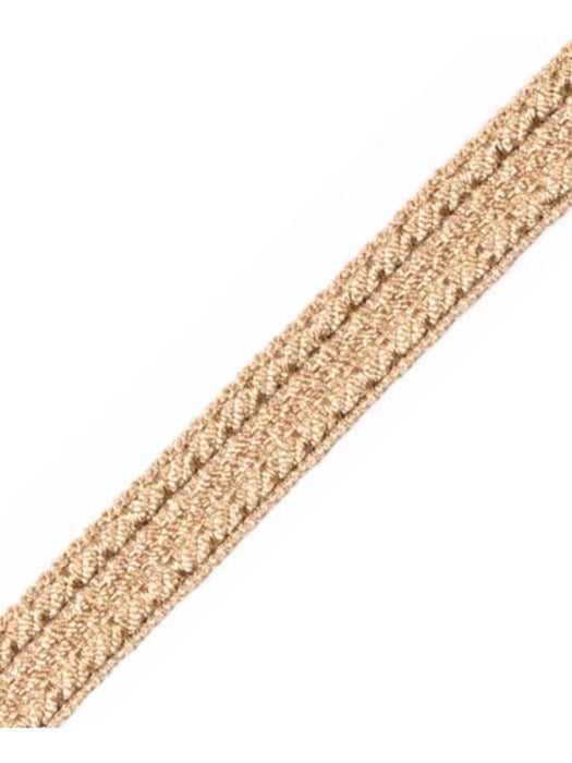 Scalamandre Galon Chainette Tape B Marron Glace Trim Sample PL53110020