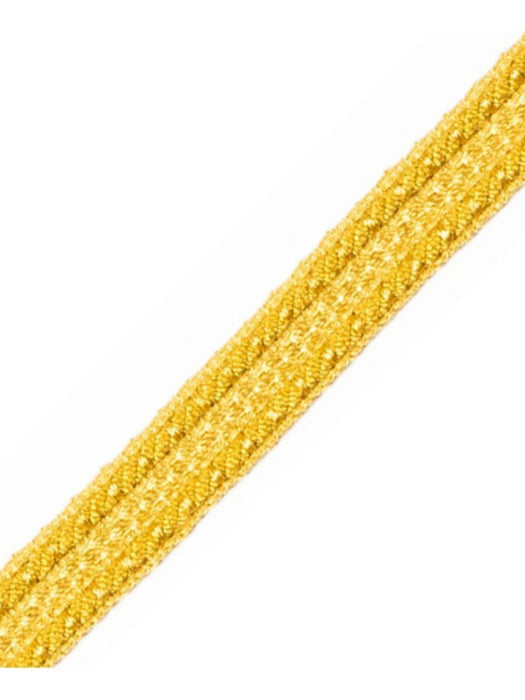 Scalamandre Galon Chainette Tape B Ocre Trim Sample PL53110027
