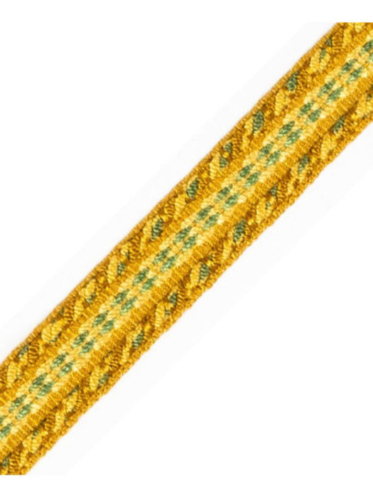Scalamandre Galon Chainette Tape A Caramel Trim Sample PL53210031
