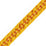 Scalamandre Galon Chainette Tape B Mandarine Trim PL53110033