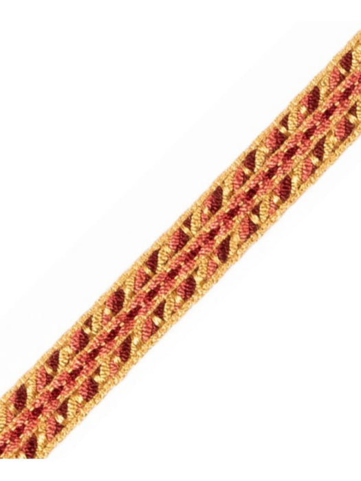Scalamandre Galon Chainette Tape B Aurore Trim Sample PL53110034