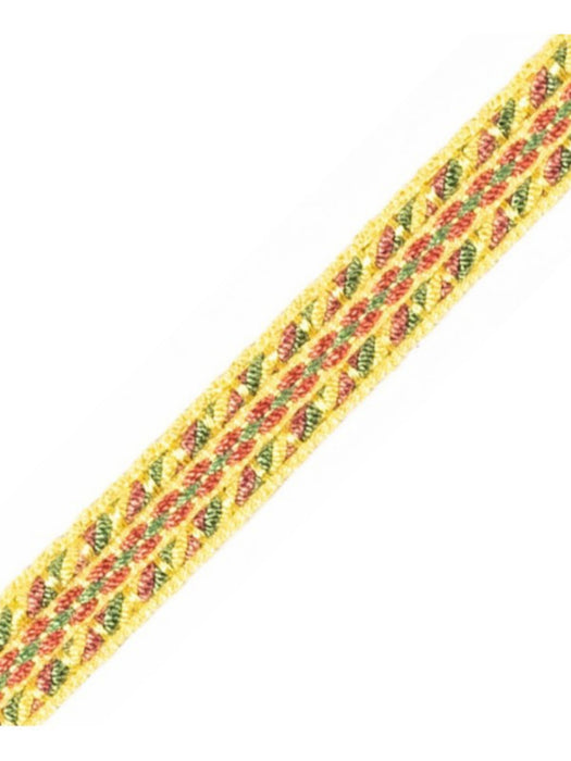 Scalamandre Galon Chainette Tape B Soleil Trim Sample PL53110035