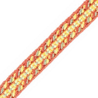 Scalamandre Galon Chainette Tape B Potiron Trim PL53110046