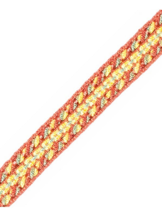 Scalamandre Galon Chainette Tape B Potiron Trim PL53110046