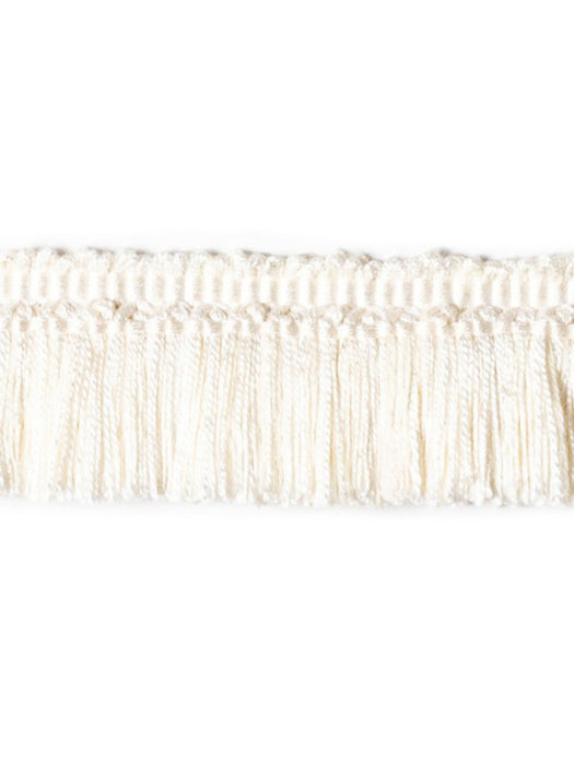 Scalamandre Frange Torse Moss Fringe Craie Trim Sample PL69480051