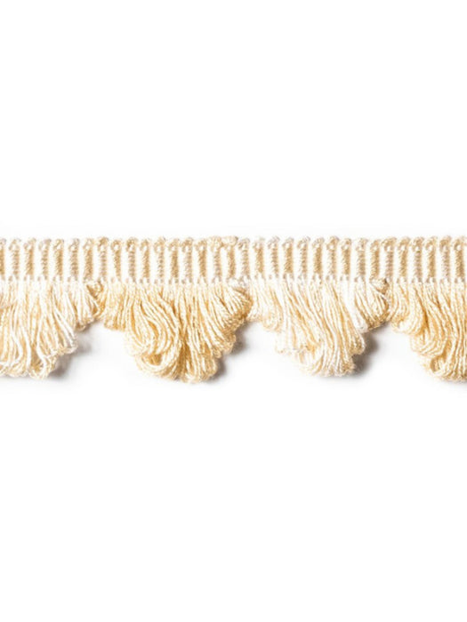 Scalamandre Frange Torse Scalloped Fringe Ble Trim Sample PL69450052