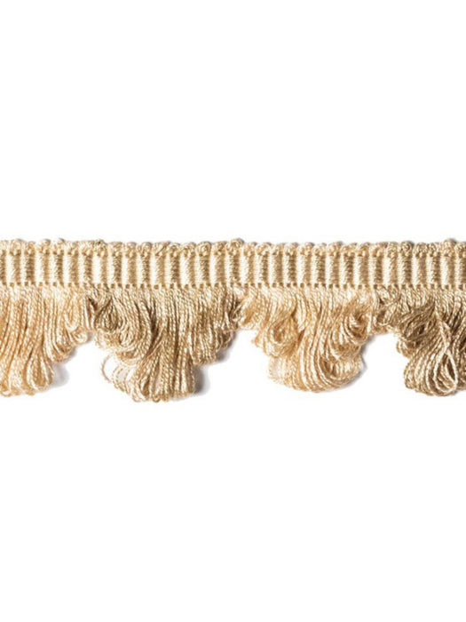 Scalamandre Frange Torse Scalloped Fringe Grege Trim PL69450053
