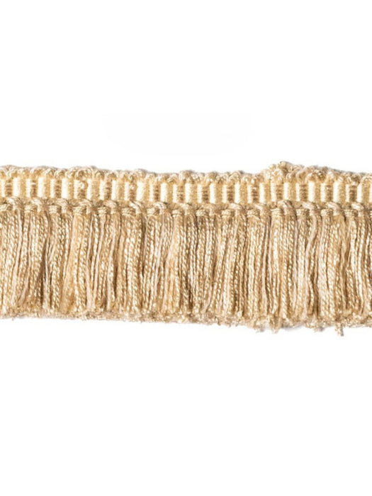 Scalamandre Frange Torse Moss Fringe Grege Trim Sample PL69480053