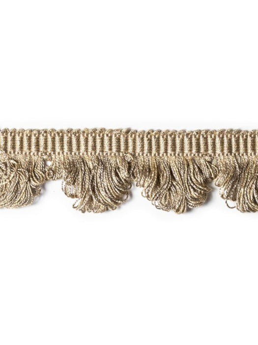 Scalamandre Frange Torse Scalloped Fringe Souris Trim PL69450057