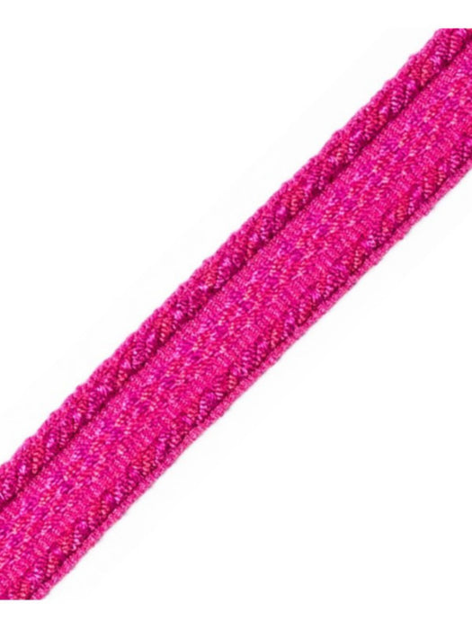Scalamandre Galon Chainette Tape A Fuchsia Trim Sample PL53210058