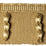 Scalamandre Harmonie Jasmine Fringe Sable Trim PL67240062