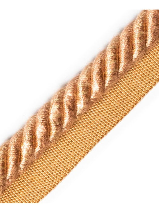 Scalamandre Frange Torse Cable With Tape A Vieux Rose Trim PL69590063
