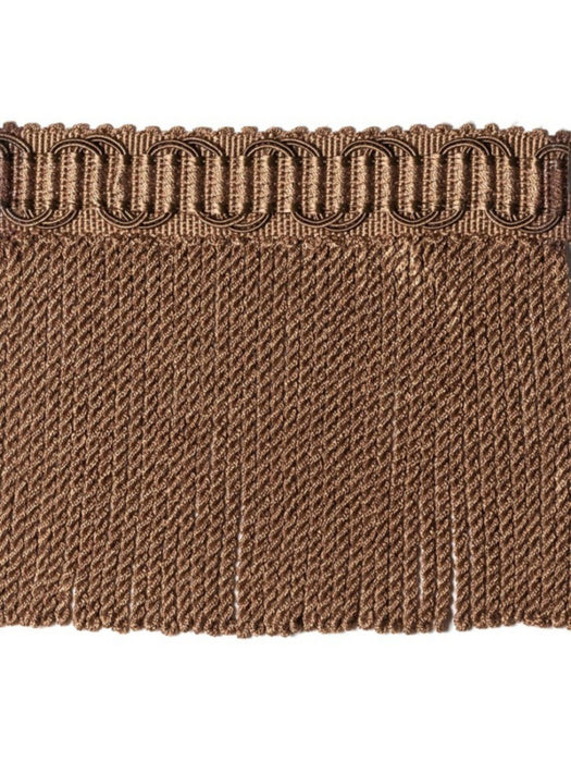 Scalamandre Harmonie Bullion Fringe Marron Glace Trim Sample PL67230064