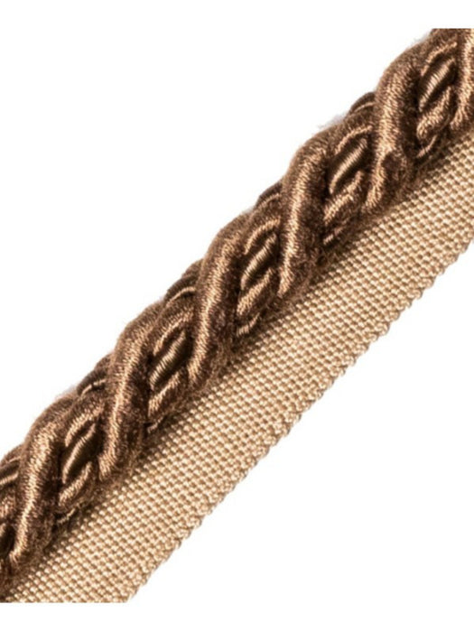 Scalamandre Harmonie Cord With Tape A Marron Glace Trim Sample PL67590064
