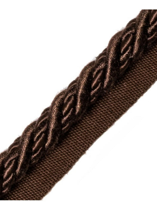 Scalamandre Harmonie Cord With Tape A Cacao Trim Sample PL67590065