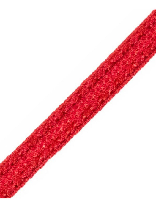 Scalamandre Galon Chainette Tape B Coquelicot Trim Sample PL53110066
