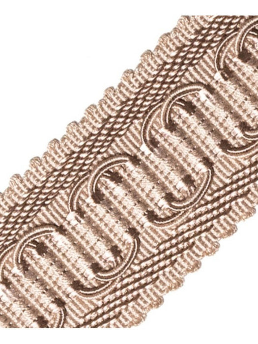 Scalamandre Harmonie Gimp B Vieux Rose Trim Sample PL67460066