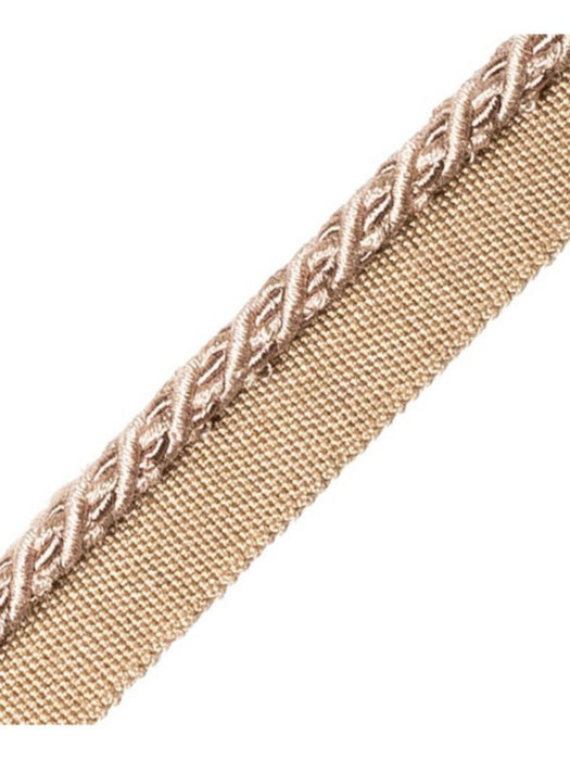 Scalamandre Harmonie Cord With Tape C Vieux Rose Trim Sample PL67660066