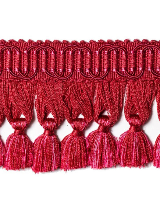 Scalamandre Harmonie Tassel Fringe Framboise Trim PL67440067